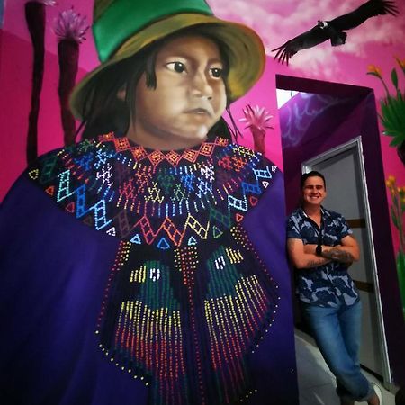 Lienzo Hostel And Mural Art Museum Popayan Exteriör bild