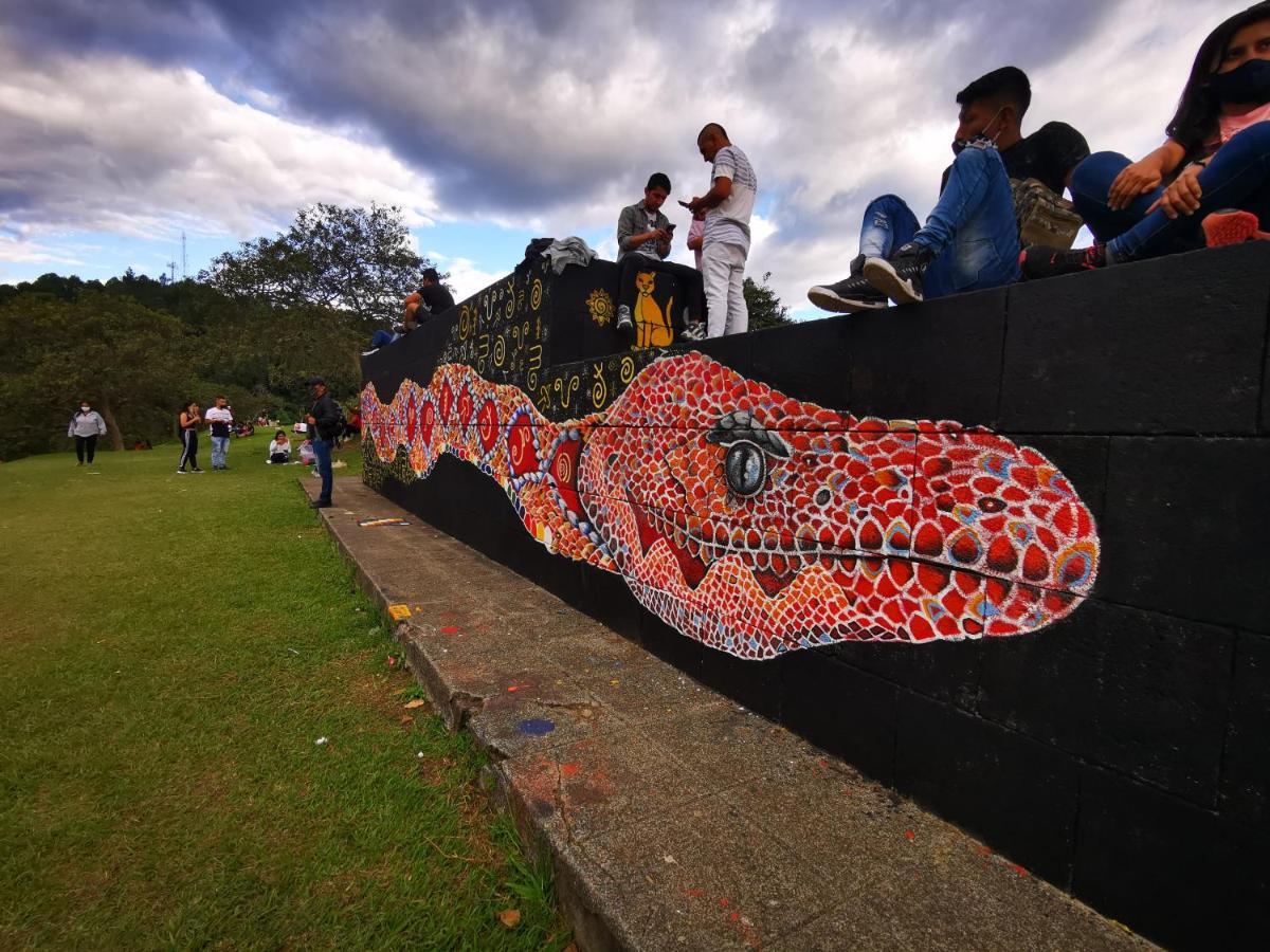 Lienzo Hostel And Mural Art Museum Popayan Exteriör bild