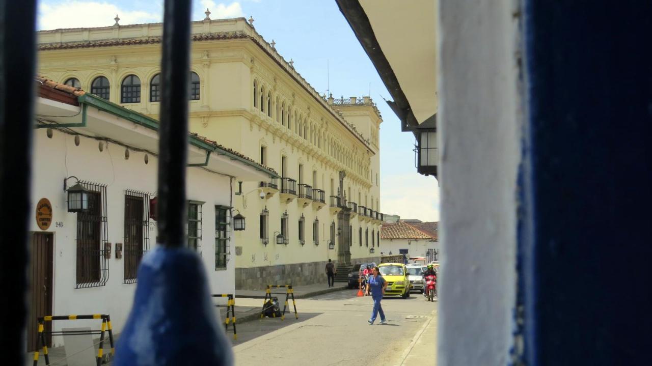 Lienzo Hostel And Mural Art Museum Popayan Exteriör bild